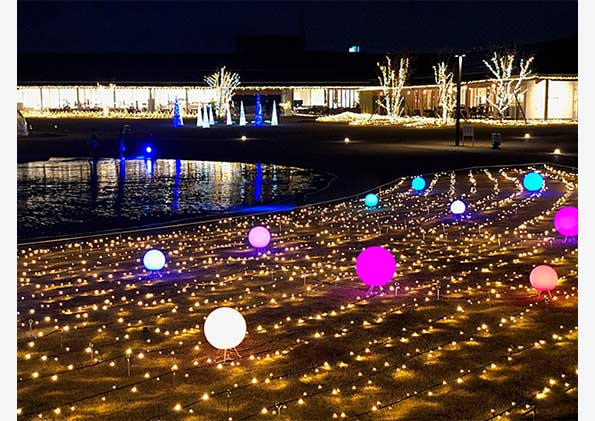 イルミネーション開催中